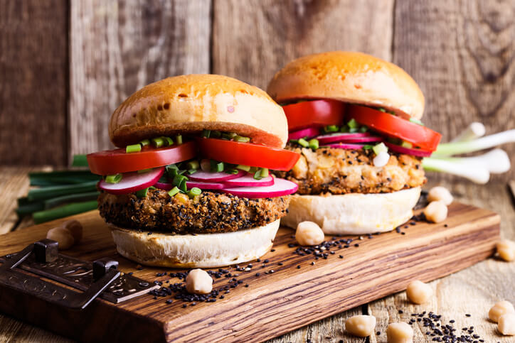 veggie burgers 